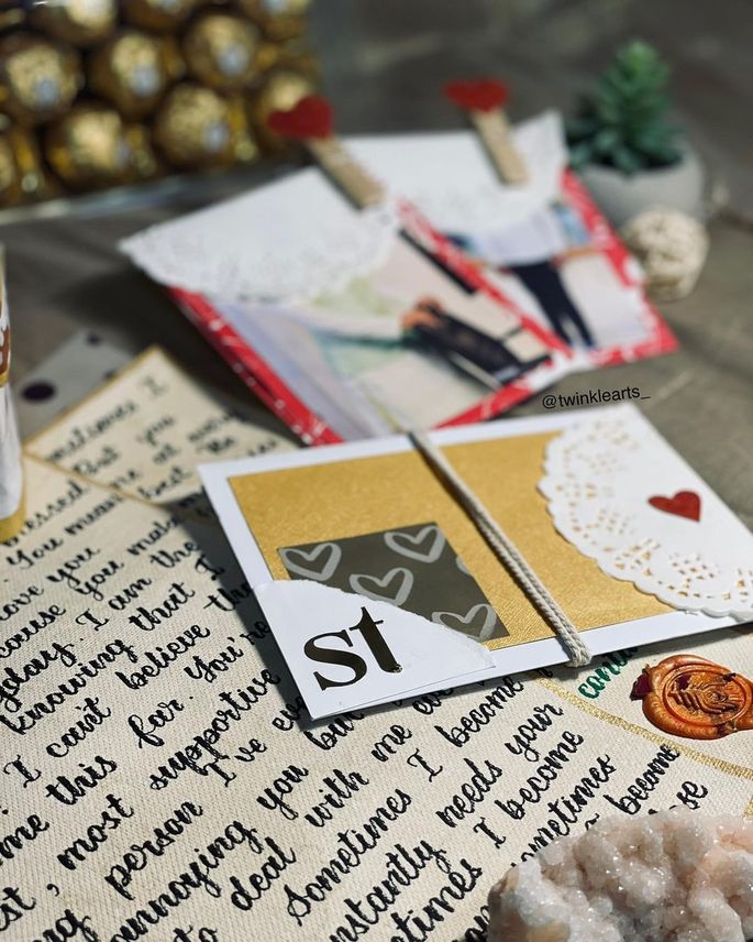 carta manuscrita en ingles