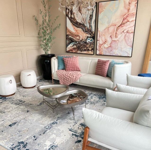 habitación rosa