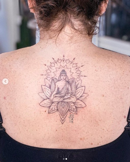 tatuaje de buda