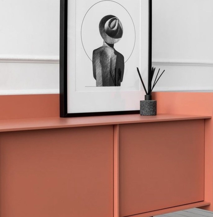 Foto de teléfono celular de salmón