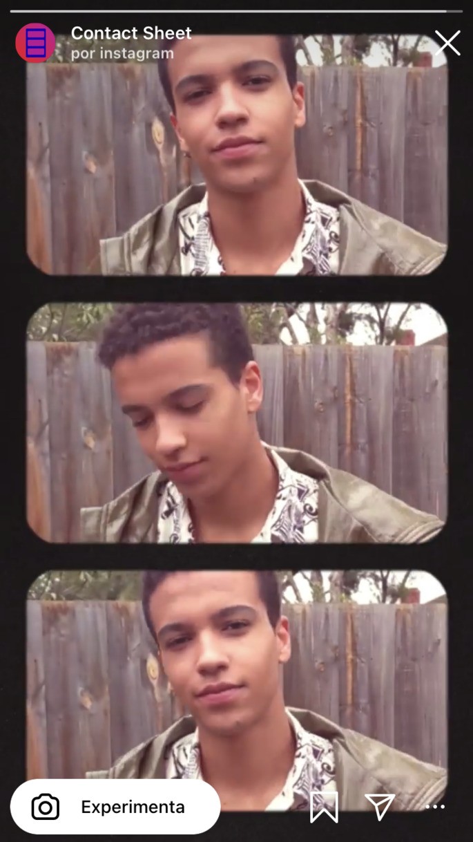 efecto de foto de instagram