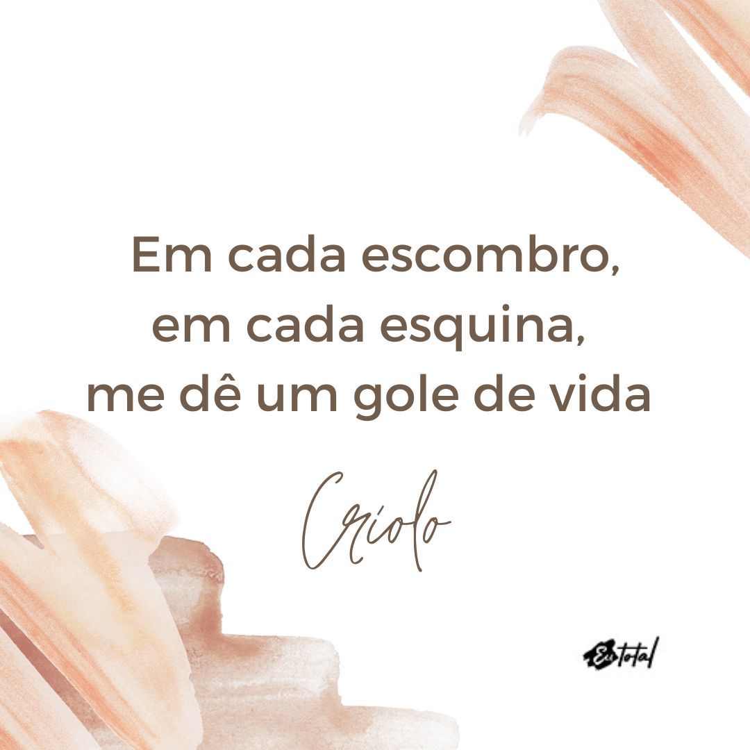 Frase de la canción para el estado.