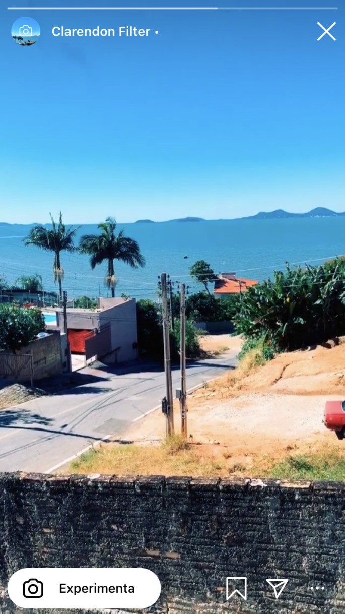 paisaje efecto instagram